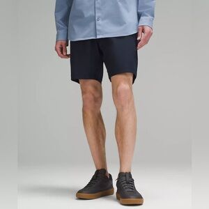 Lululemon Commission Classic-Fit 7" Warpstreme Navy Blue Shorts